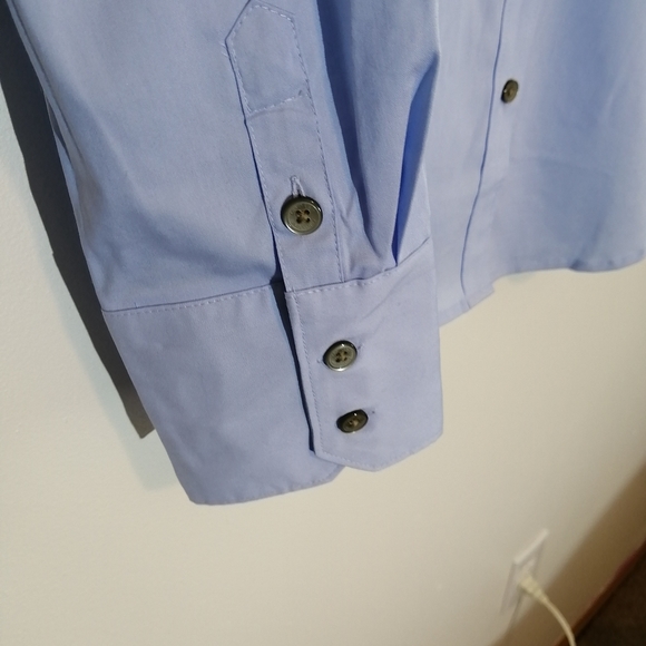 Calvin Klein Button Down Stretch Shirt  size Lg - Picture 5 of 7